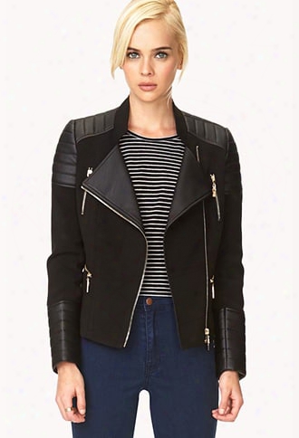 Moto Babe Faux Leather Jacket