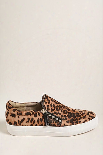 Not Rated Cheetah Print Low-top Sneakers