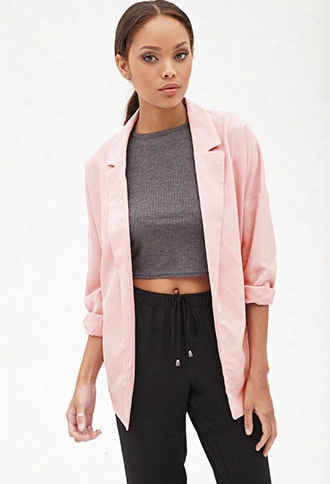 Open-front Boyfriend Blazer