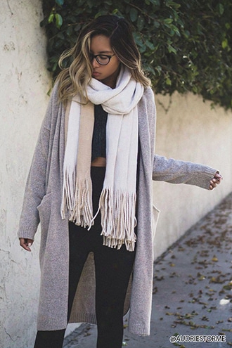 Oversized Longline Cardigan