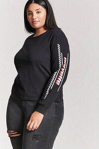 Plus Size Corvette Graphic Tee