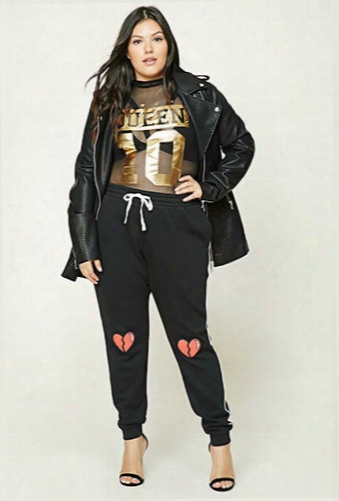 Plus Size Graphic Sweatpants