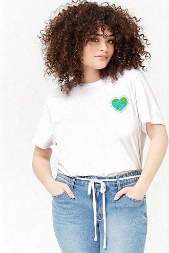 Plus Size Love Your Planet Graphic Tee