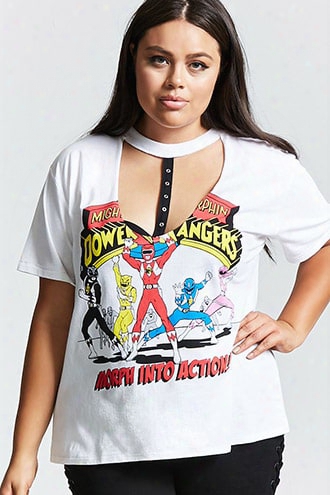 Plus Size Power Rangers Tee