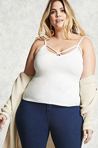 Plus Size Strappy Cami