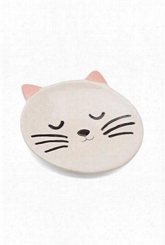 Smiling Cat Trinket Dish