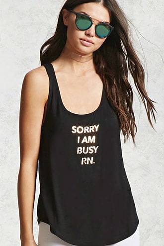 Sorry Im Busy Rn Tank Top