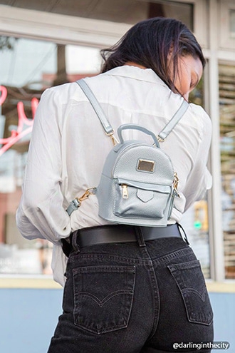 Structured Mini Backpack