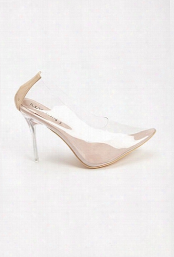 Translucent Pointed Pumps