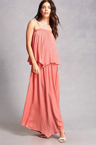 Boho Me Flounce Maxi Dress