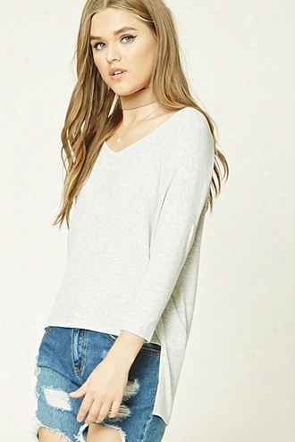 Boxy Ribbed Knit Top