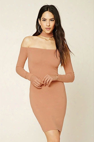 Choker Neck Bodycon Dress