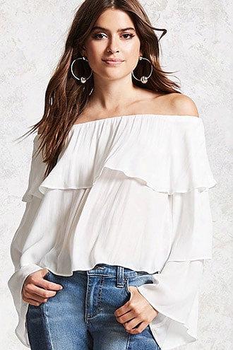 Contemporary Flounce Top