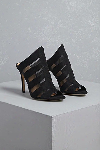 Daya By Zendaya Faux Suede Heels