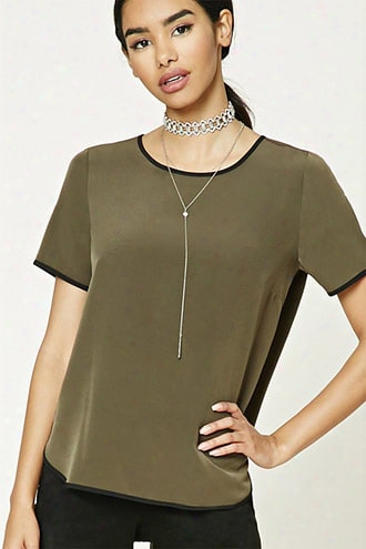 Dolphin Hem Ringer Top