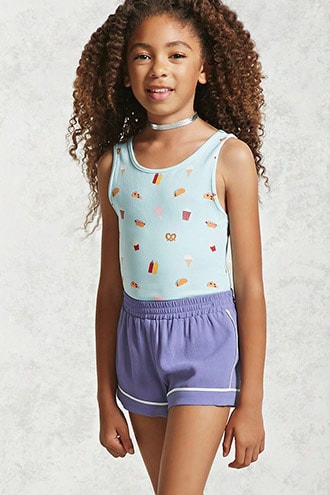 Girls Piped Shorts( Kids)