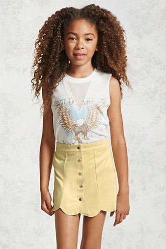 Girls Scalloped Skirt (kids)