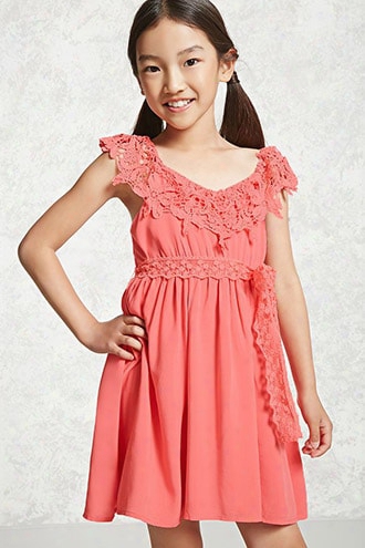 Girls Soieblu Flounce Dress (kids)