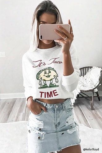 It's Taco Time Sweatshirt