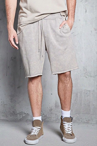 Mineral Wash Fleece Shorts