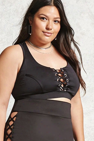 Plus Size Athletic Bralette