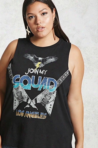 Plus Size Squad Muscle Tee