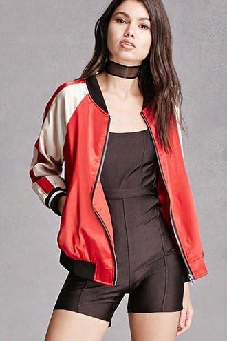 Satin Embroidered Jacket