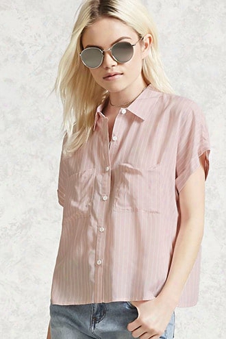 Striped Boxy Shirt