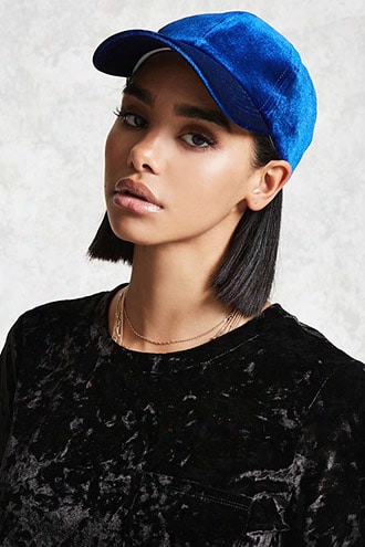 Velvet Baseball Cap