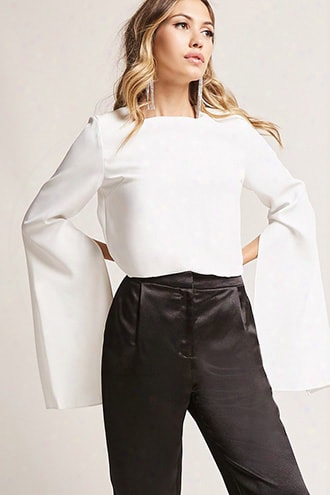 Boxy Bell-sleeve Top