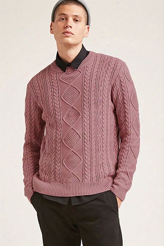 Cable-knit Fisherman Sweater