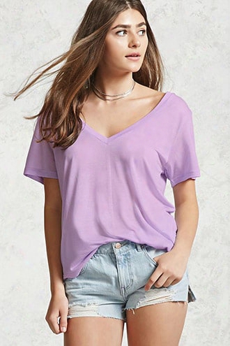 Contemporary Semi-sheer Tee