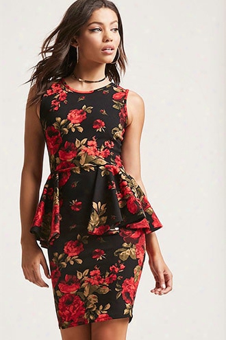 Floral Ruffled Mini Dress