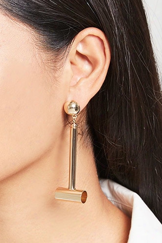 Geo Drop Earrings