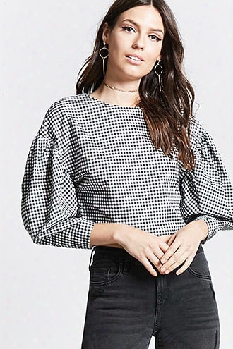 Gingham Crop Top