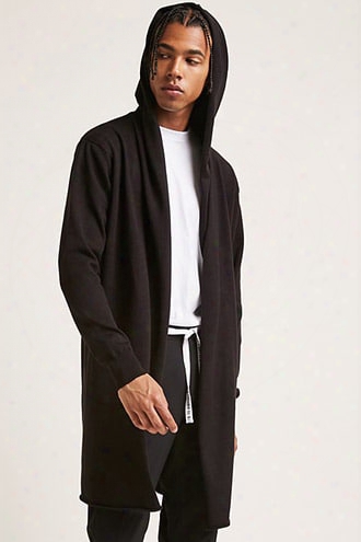 Hooded Longline Cardigan