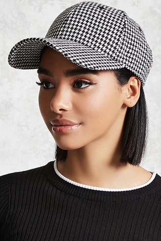 Houndstooth Baseball Cap