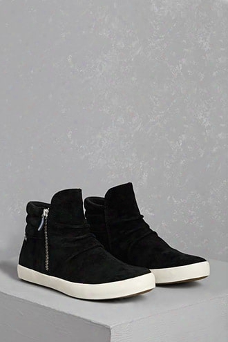 Keds Ruched High-top Sneakers