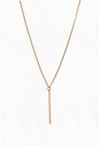 Matchstick Pendant Necklace