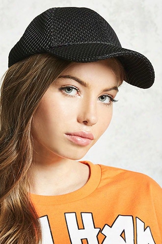 Mesh Knit Baseball Cap