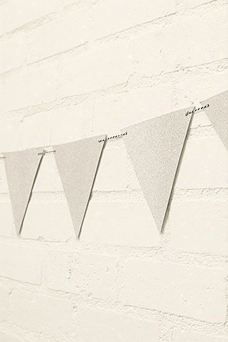 Metallic Triangle Garland