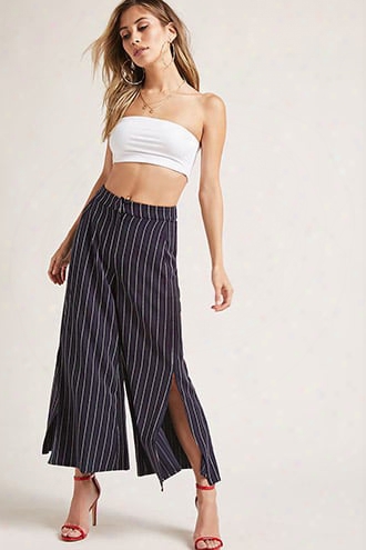 Pinstripe Vented Culottes