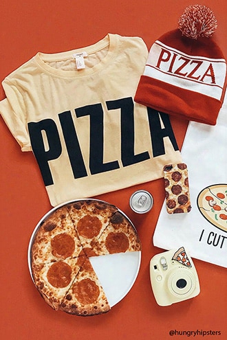 Pizza Graphic Pj Top