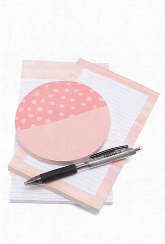 Polka Dot Note Pad Set