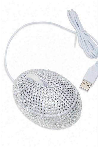 Rhinestone Computer Mouse