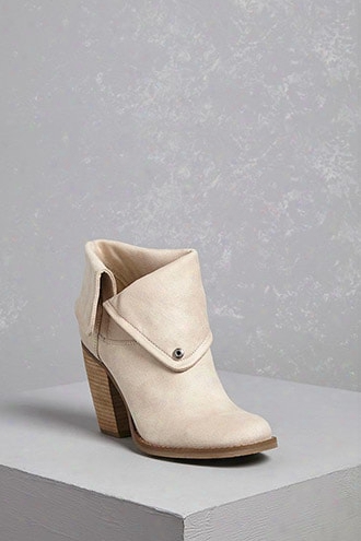Sbicca Faux Suede Heel Boots