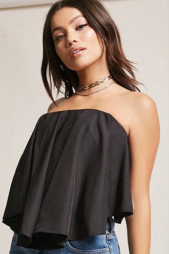 Strapless Handkerchief Top