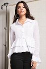 Tiered High-Low Shirt