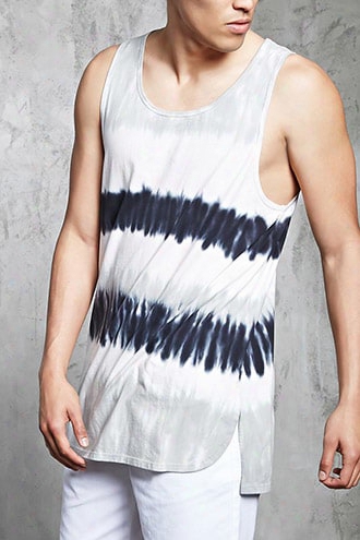 Tie-dye Stripe Tank