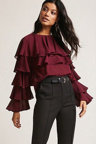 Tiered Flounce Top